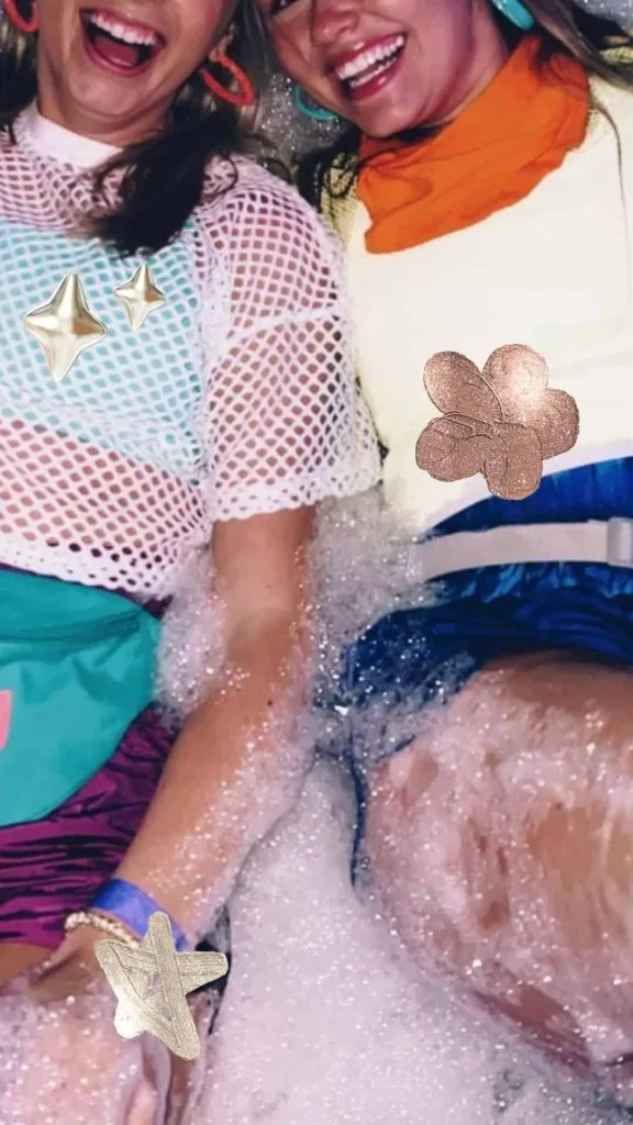 what to wear to foam party