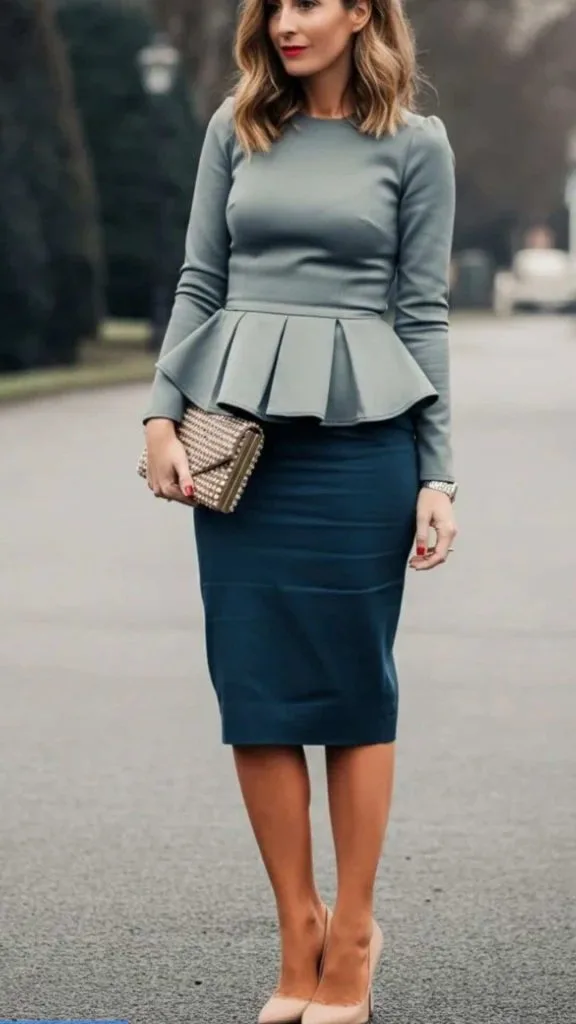 peplum dress what to wear to alumni meet