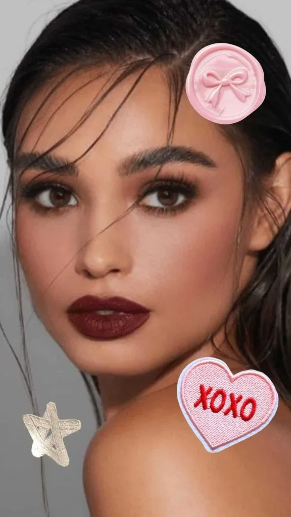 What to wear with brown lipstick