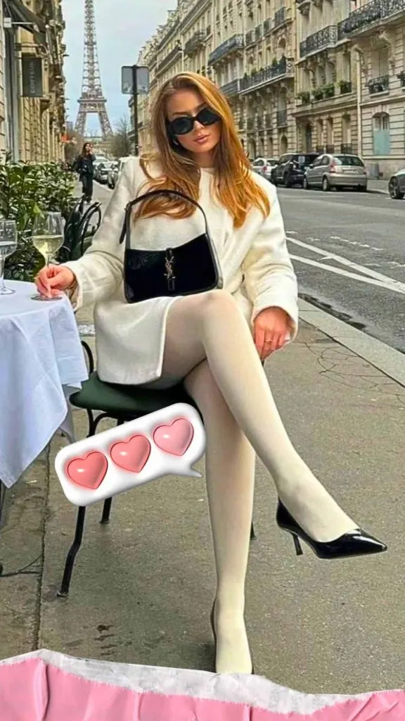 black and white winter outfit ideas