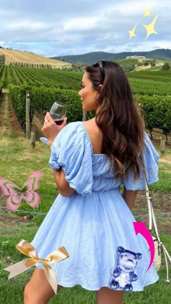 summer winery party outfit