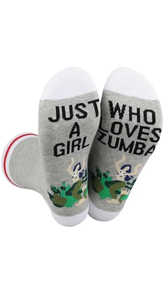 zumba lover socks