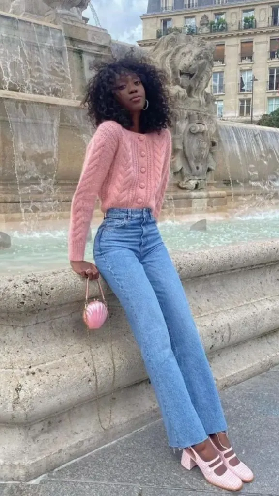 Pink valentine's day outfit ideas black girl