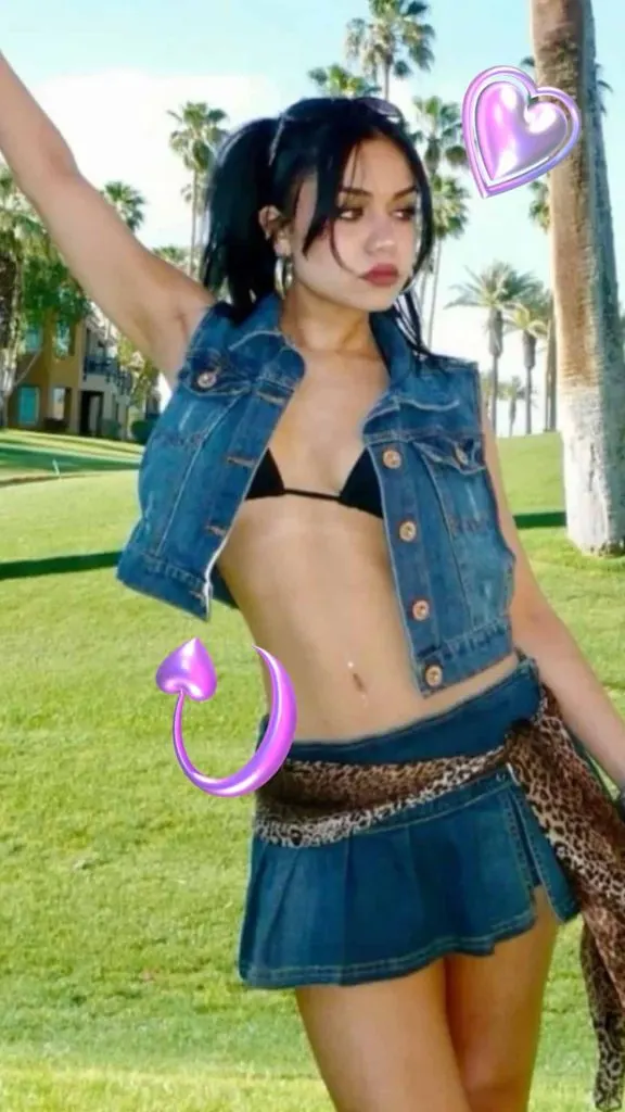 denim outfit ideas rave festival what to wear to edc music festivals