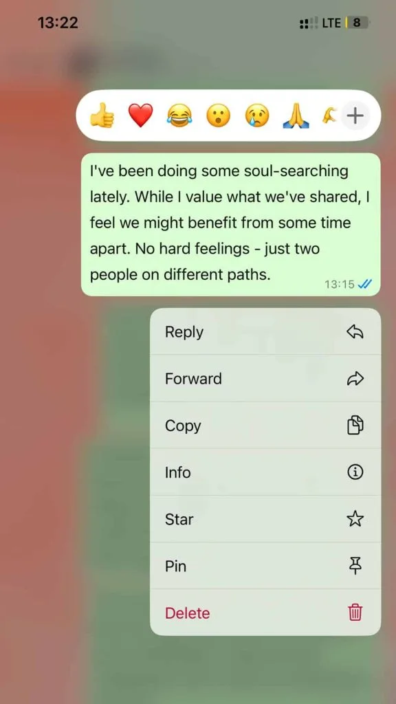 How to break up with a friend nicely msg