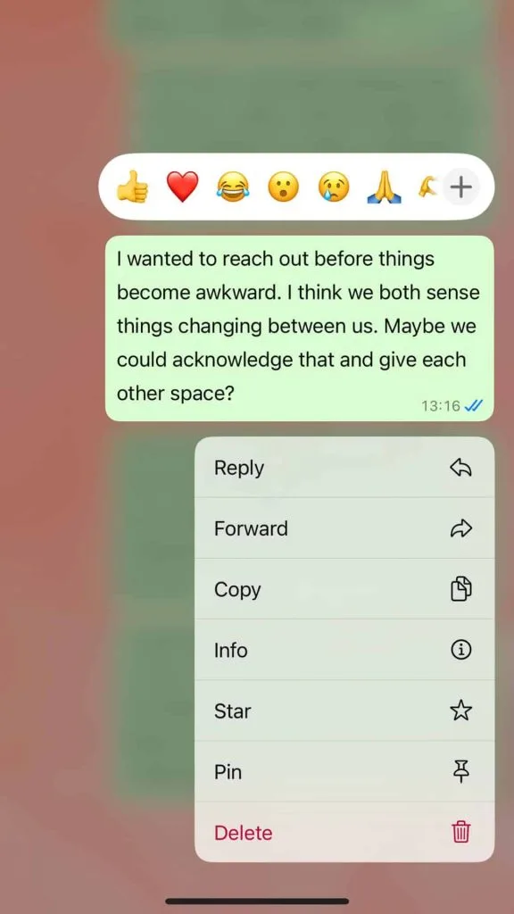 How to break up with a friend nicely msg