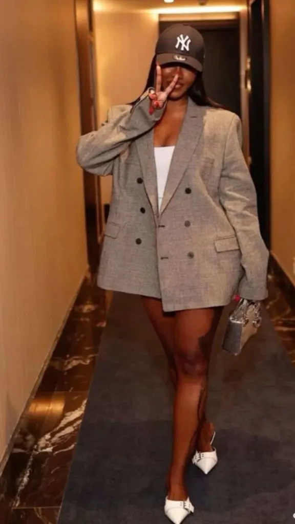 chic blazer dress outfit ideas