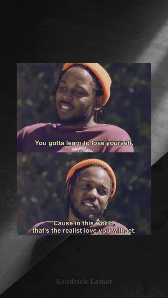 Kendrick Lamar quotes wallpaper