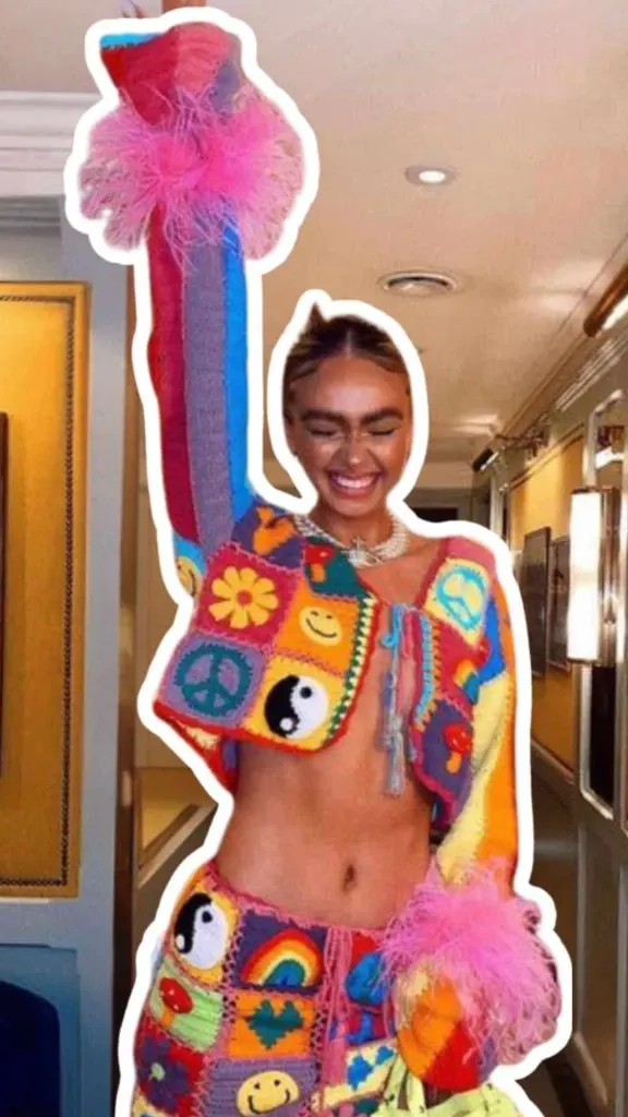 rainbow party co-ord set