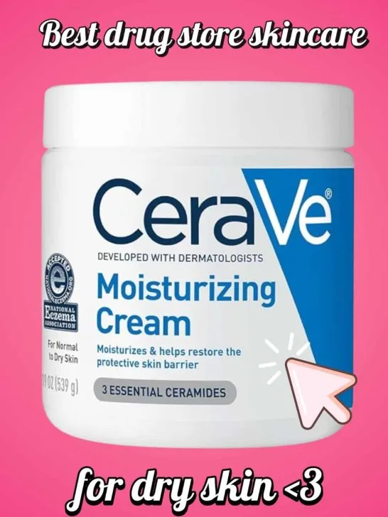 *2026* 5 BEST drugstore moisturizer for dry skin!❤️👇🏼
