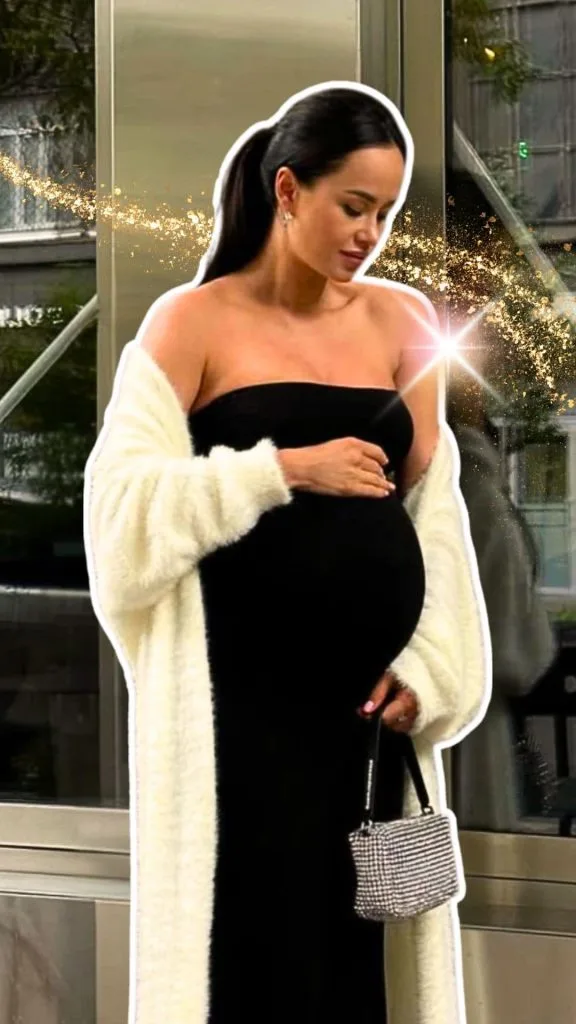 hot pregnancy outfit