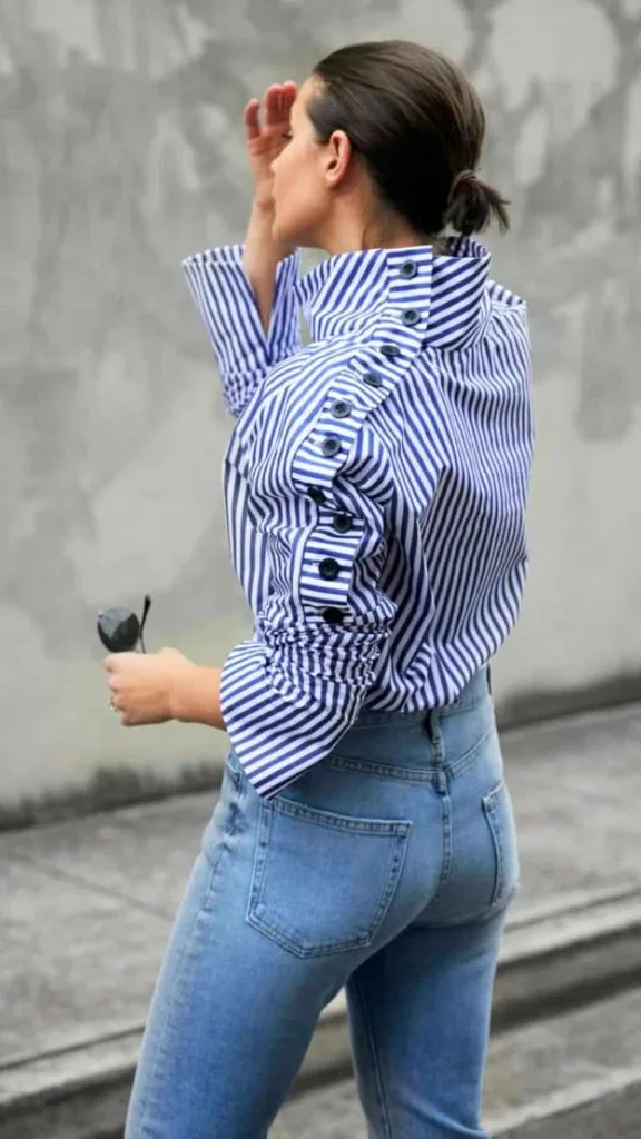 are vertical stripes flattering