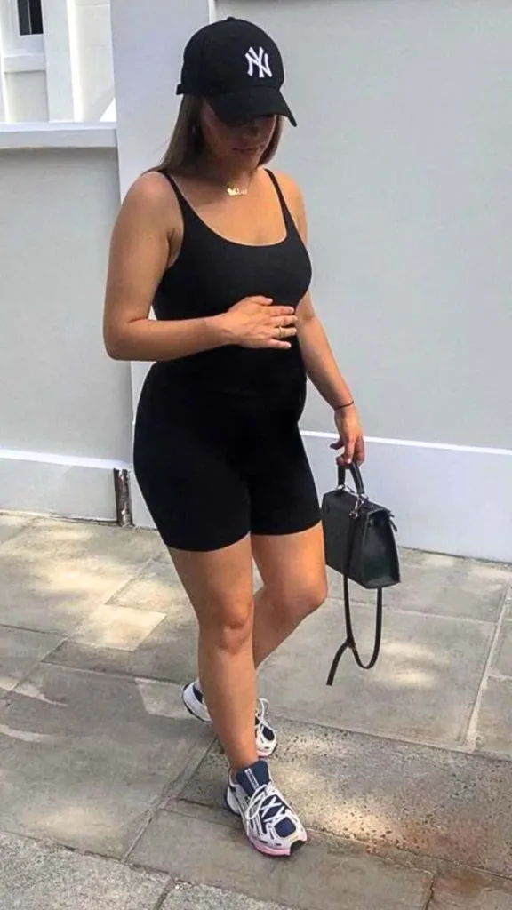 all black maternity black bodysuit