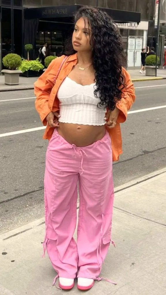 Pregnancy festival outfits colorful