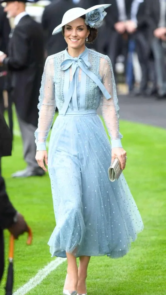 Kate Middleton self-portrait dress