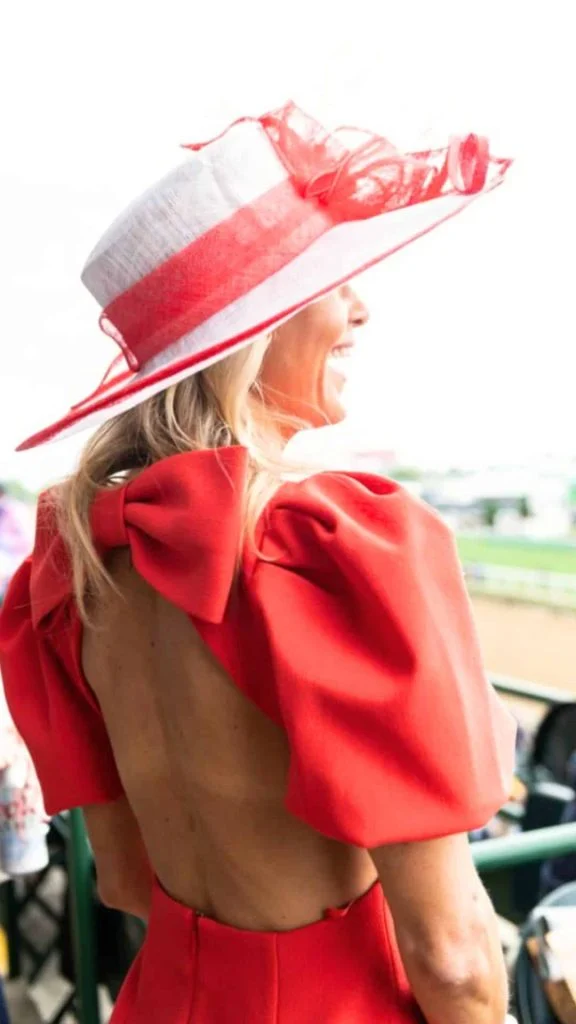 BACKLESS dress royal ascot attire