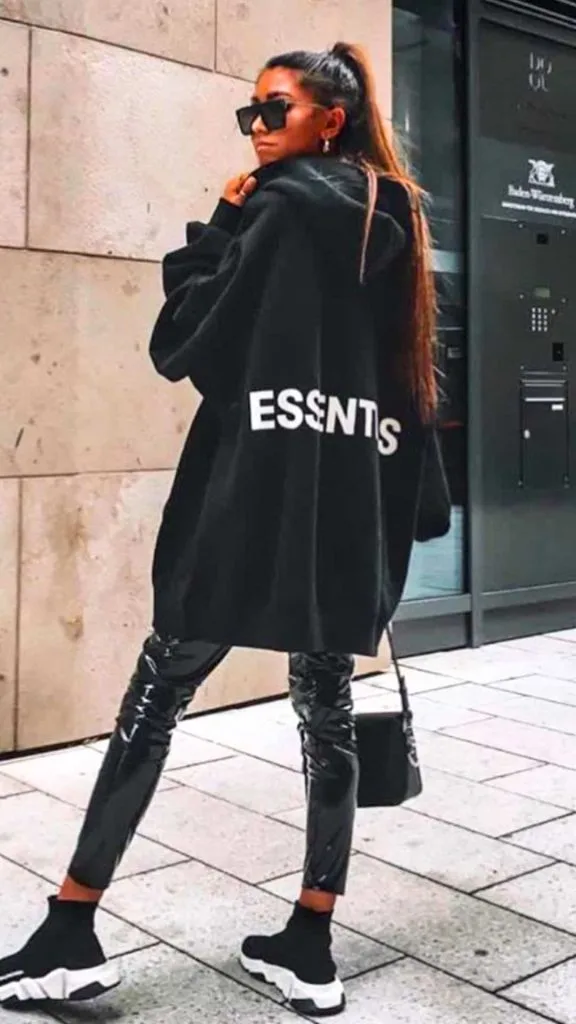 Balenciaga sock shoes outfits high street