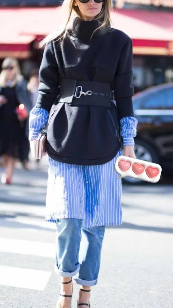 dress over jeans outfits style chic