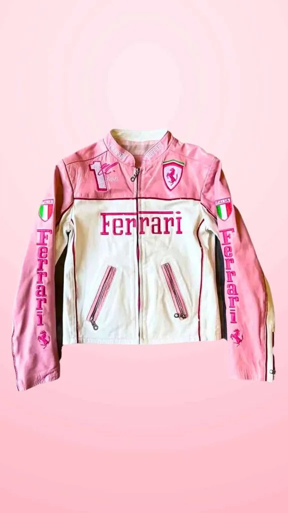 Pink Ferrari jacket