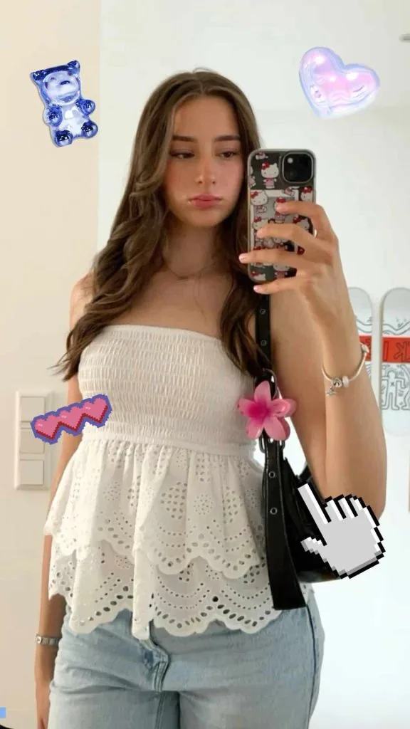 Peplum tube top outfit ideas