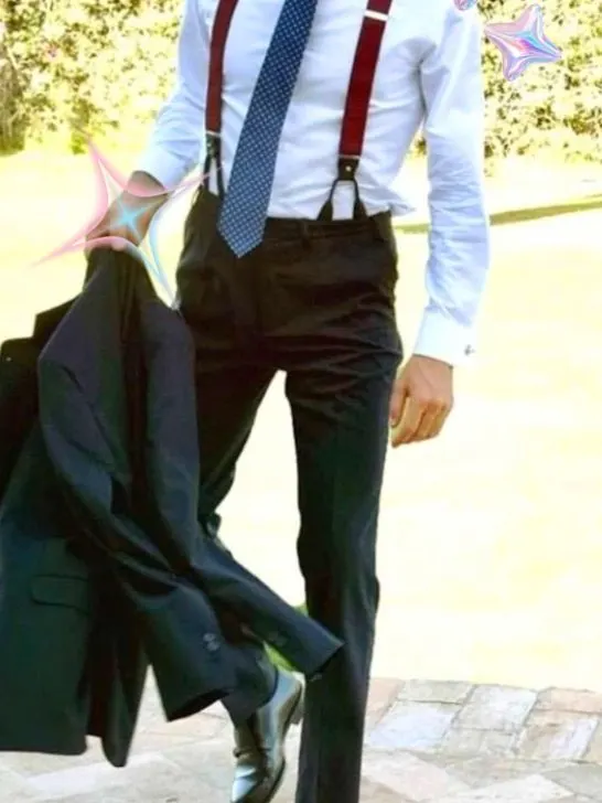 10 tips Homecoming suspender outfits for guys + styling tips!