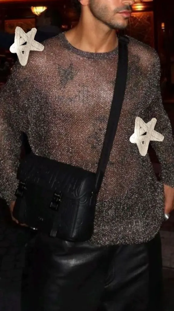 sparkly circuit party gay outfit