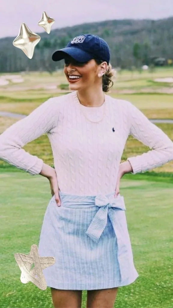 Country club golf attire