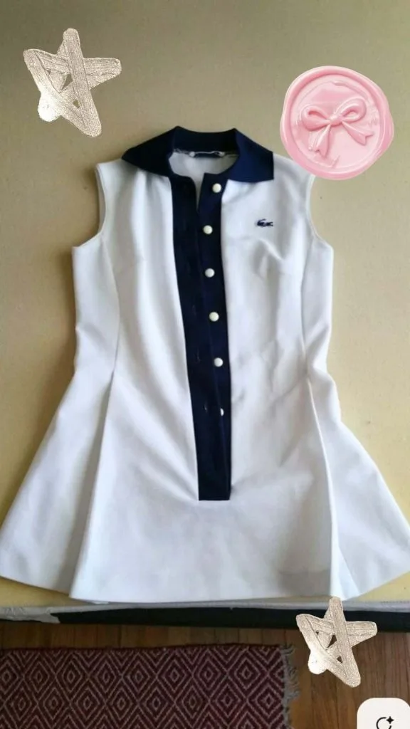 country club chic tennis dress