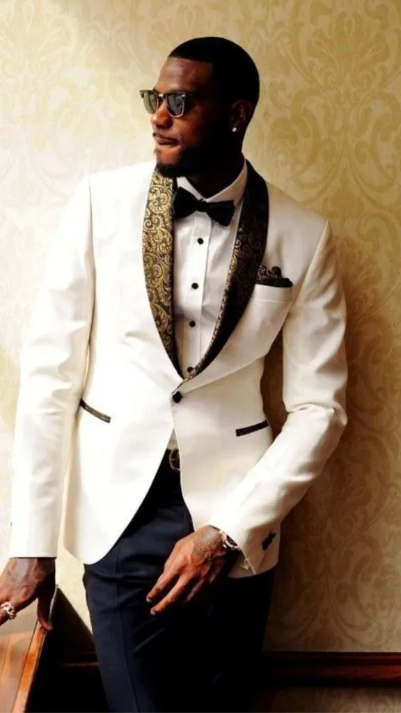 prom outfit white suit