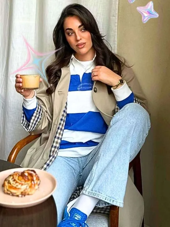 *2026* 18 rugby shirt outfits + styling tips for longer legs!