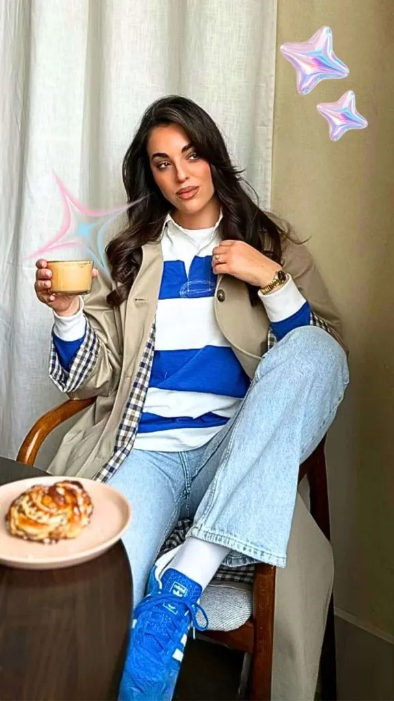 rugby shirt aesthetic outfit ideas