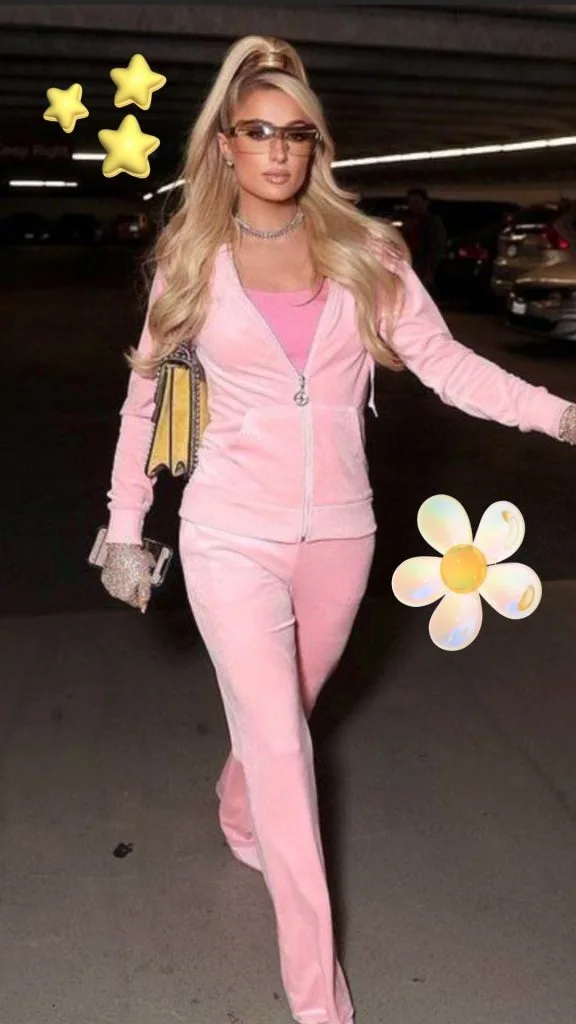 Juicy Couture tracksuit pink