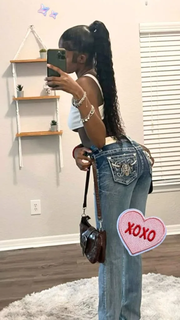 Rock Revival jeans outfit black girl