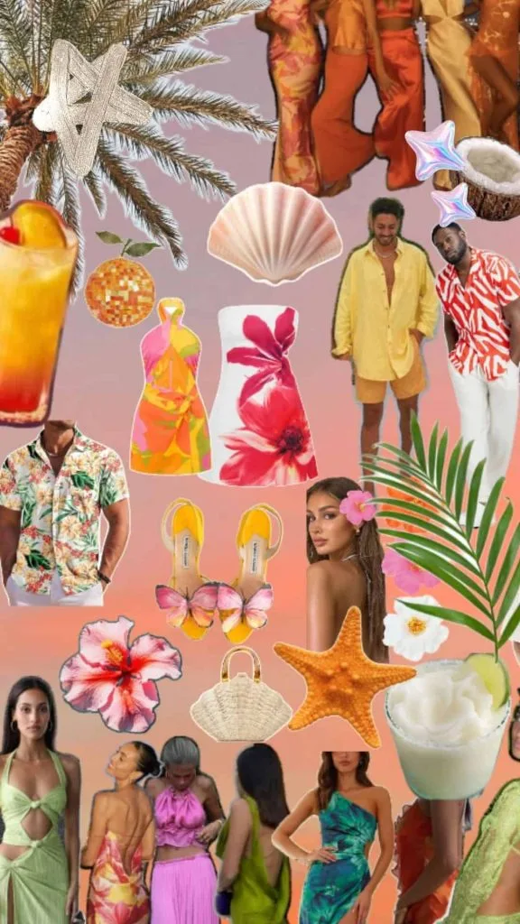 summer party outfit ideas tropical