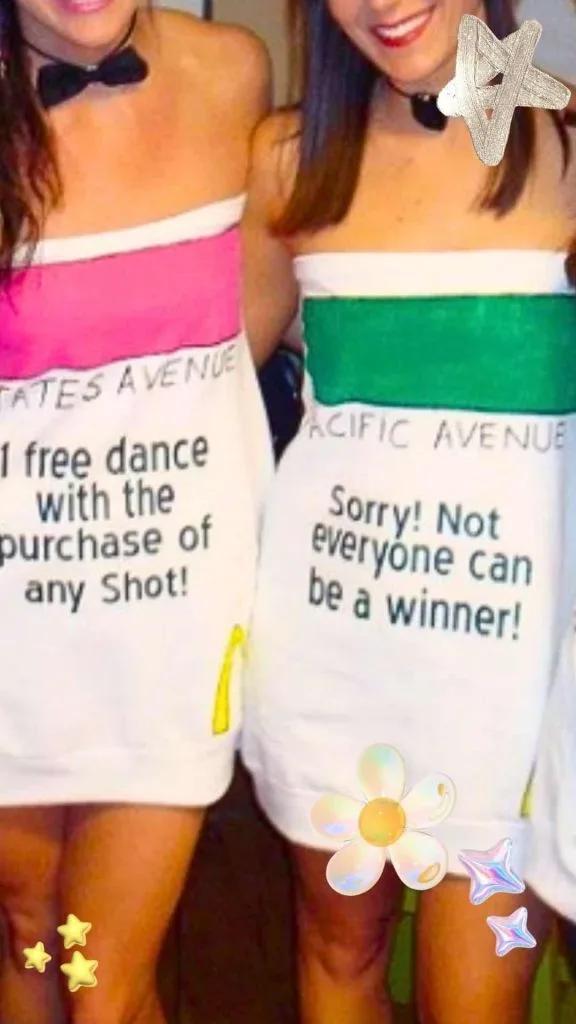What to wear to monopoly party adult costume