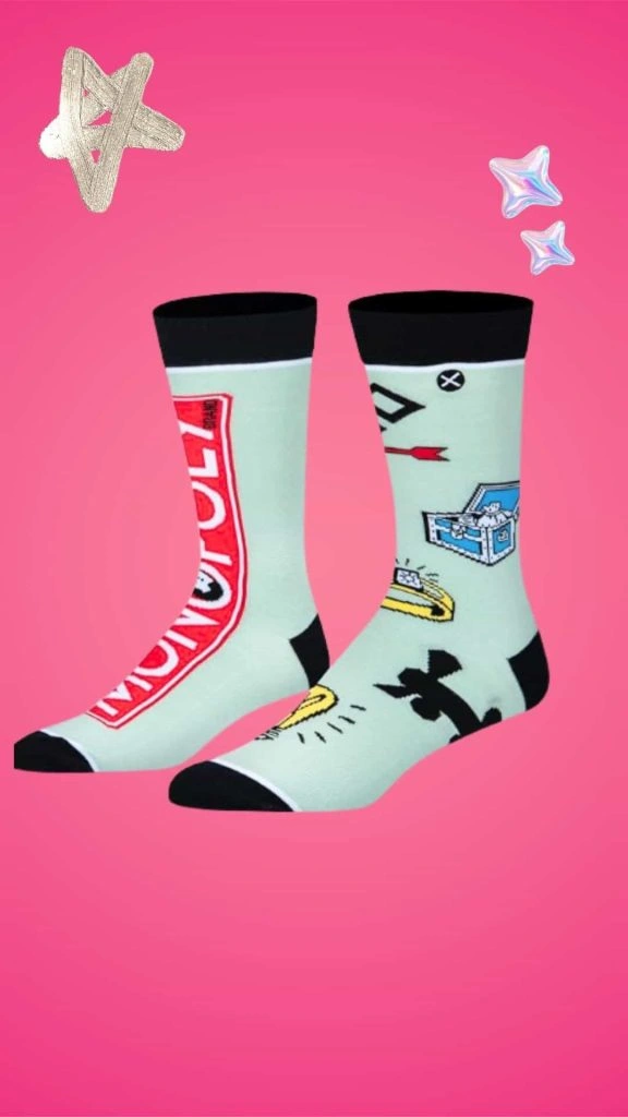 Monopoly socks Amazon