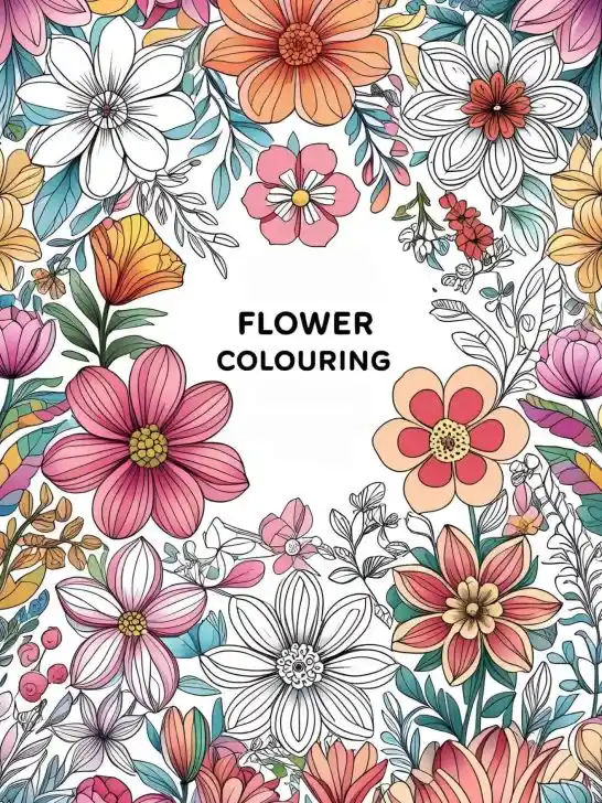 🌿15 FREE Garden Coloring Printables for adult &ndash; transform stress into pure bliss!✨