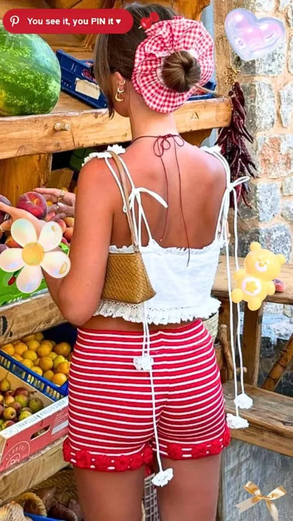 scrunchies cute outfit ideas thailand