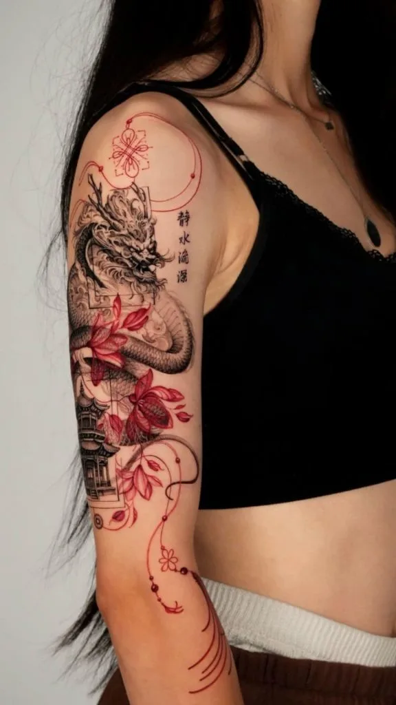 Asian Inspired Tattoos