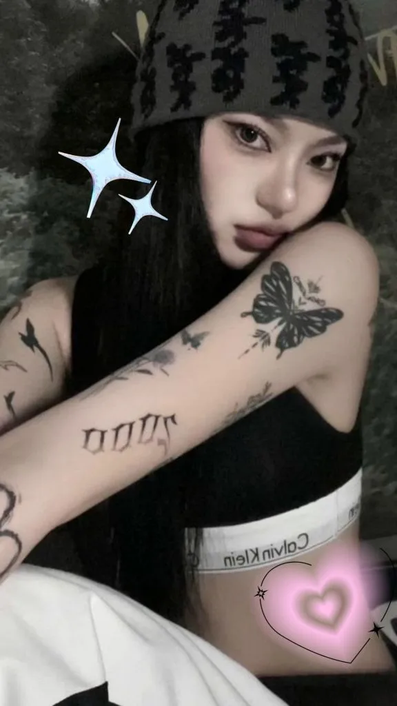 Asian Tattoos for ladies