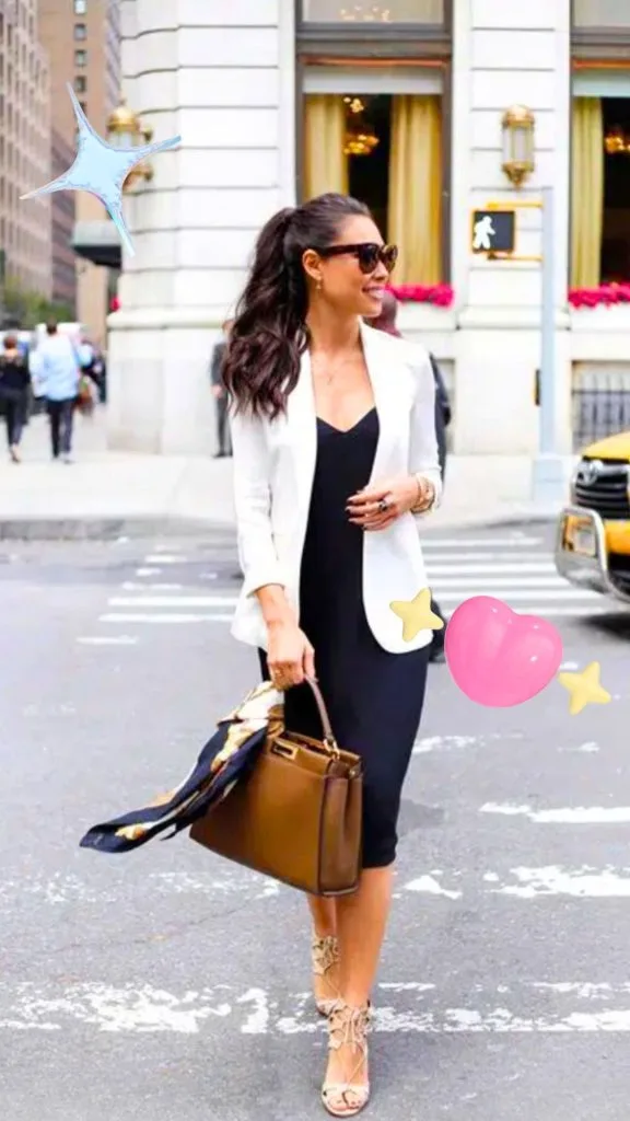 what to wear tomorrow to work white blazer