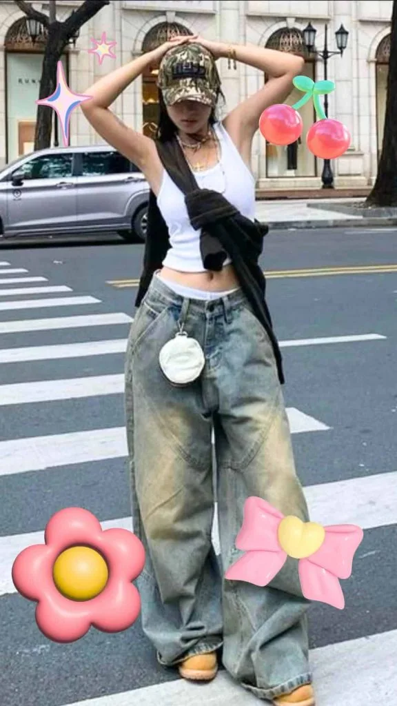 Asian streetwear chinese baddie