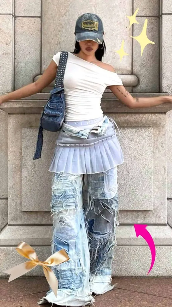 baddies Aesthetic Outfits jeans