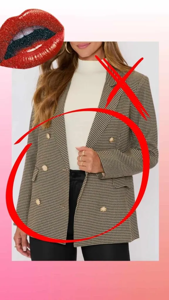 how to dress to minimize a large bust