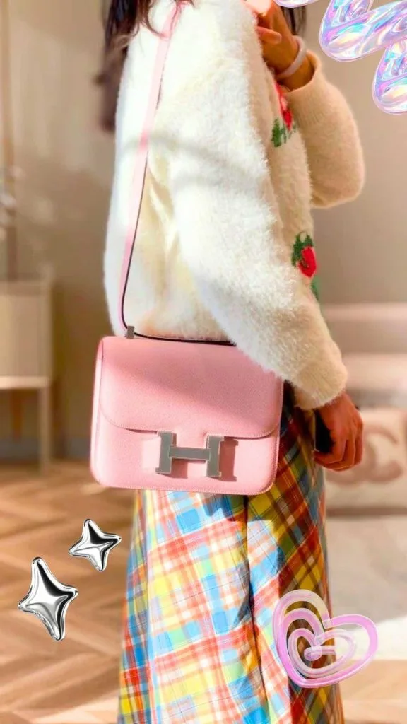 Hermes Constance bag outfit cute