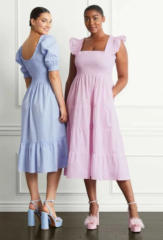 preppy colorful dress