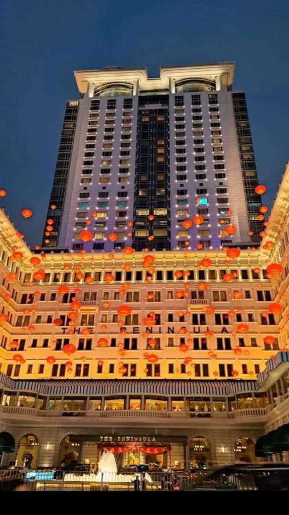 Peninsula Hotel Hong Kong high tea