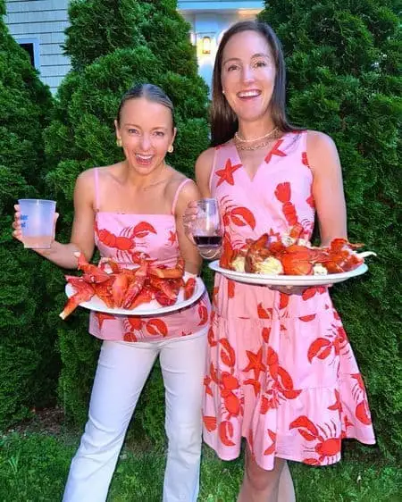 Crawfish Boil Outfit Women lobster dress