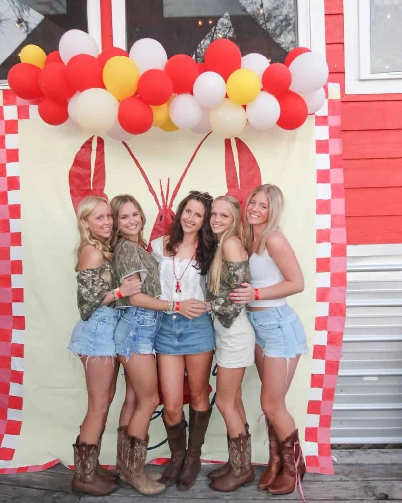 CRAWFISH season party cowboy boots