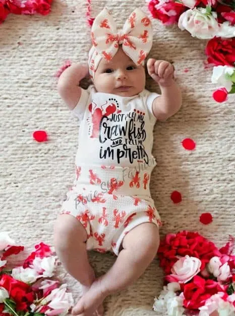 Crawfish Boil Outfit baby etsy